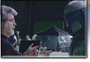 George Lucas and Jango Fett